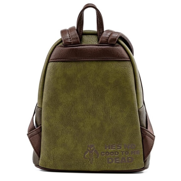 Loungefly Disney Star Wars Boba Fett Cosplay Mini Backpack NWT LIMITED EDITION - Picture 4 of 15